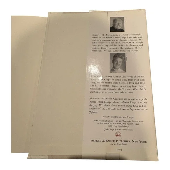 And If I Perish Frontline U.S. Army Nurses in World War II Hardcover 2003 - Picture 6 of 8